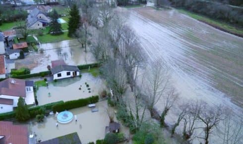 Image d'illustration pour Inondations majeures dans le Sud-Ouest du 24 janvier au 6 février