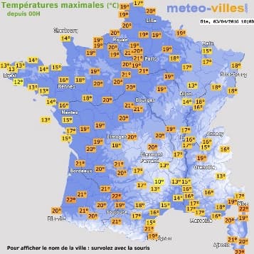 Image d'illustration pour Douceur, instabilité et orage sous un flux de Sud
