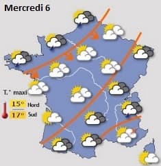 Image d'illustration pour Douceur, instabilité et orage sous un flux de Sud