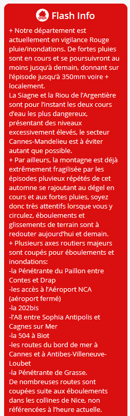 Image d'illustration pour Episode pluvieux en Méditerranée : suivi et prévisions