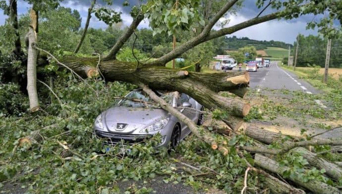 Image d'illustration pour Violents orages en France du 8 au 10 juillet