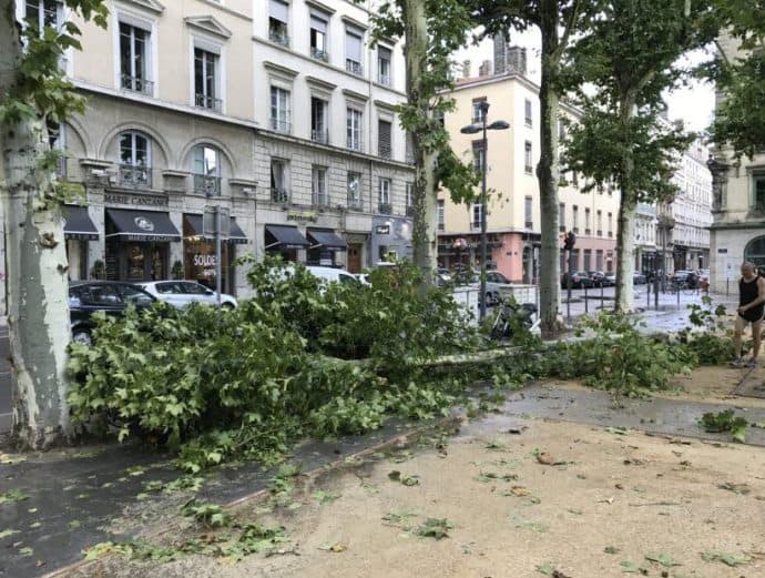 Image d'illustration pour Violents orages en France du 8 au 10 juillet