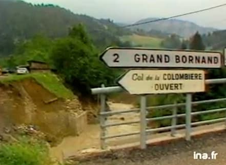 Image d'illustration pour Orage & crue éclair au Grand Bornand le 14 juillet 1987