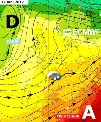 Image d'illustration pour Des orages pour les Saints de Glace