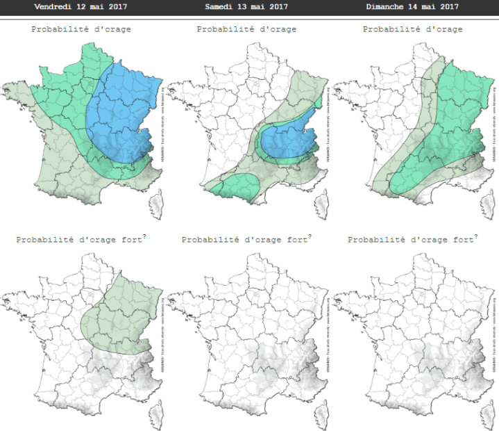 Image d'illustration pour Des orages pour les Saints de Glace