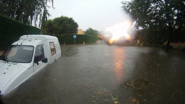 Image d'illustration pour Orage fort en Aquitaine et Midi-Pyrénées - pluie diluvienne vers Toulouse