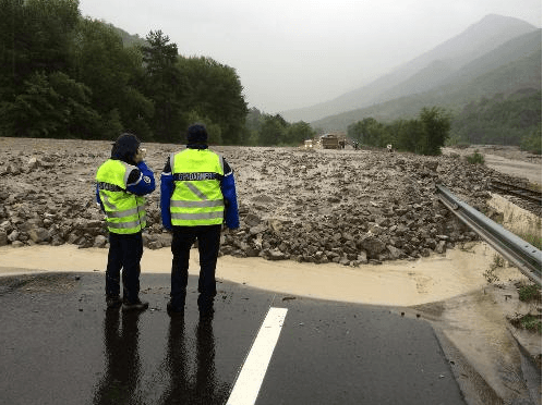 Image d'illustration pour Orage fort sur les Alpes Maritimes - Crues subites près de Grasse