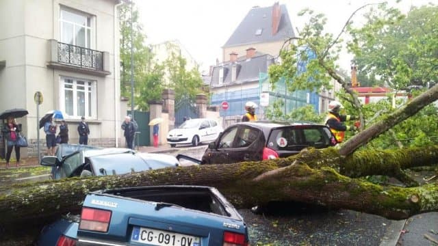 Image d'illustration pour Ligne de forts orages entre Sud-Ouest, Limousin et Centre - rafales et grêle