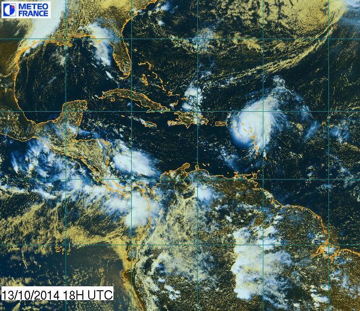 Image d'illustration pour Ouragan Gonzalo : Antilles - Bermudes - Terre Neuve - Europe