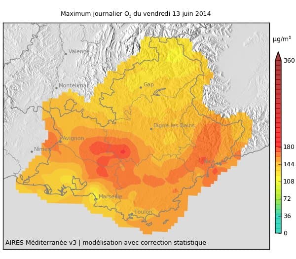 Image d'illustration pour Chaleur et pollution à l'ozone près de la Méditerranée