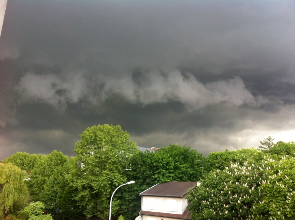 Image d'illustration pour Nombreux orages et grêle pour le 1er mai