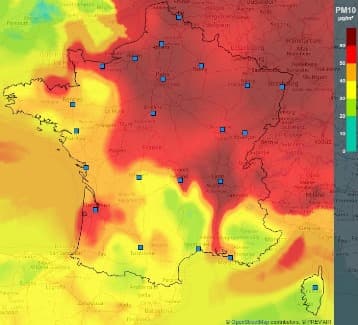 Image d'illustration pour Episode de pollution aux particules jusqu'en fin de semaine 