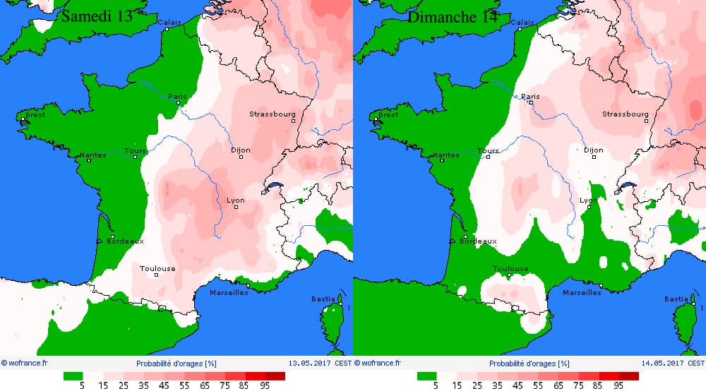 Image d'illustration pour De nombreux orages et des dégâts 