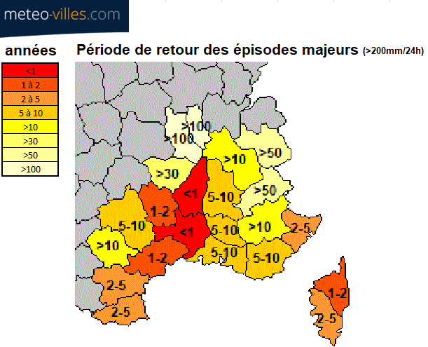 Image d'illustration pour Episodes méditerranéens - quelles sont les zones à risque?