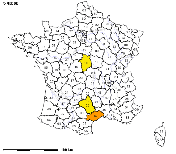 Image d'illustration pour Sécheresse de surface : carte des arrêtés de restriction de l'usage de l'eau