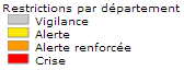 Image d'illustration pour Sécheresse de surface : carte des arrêtés de restriction de l'usage de l'eau