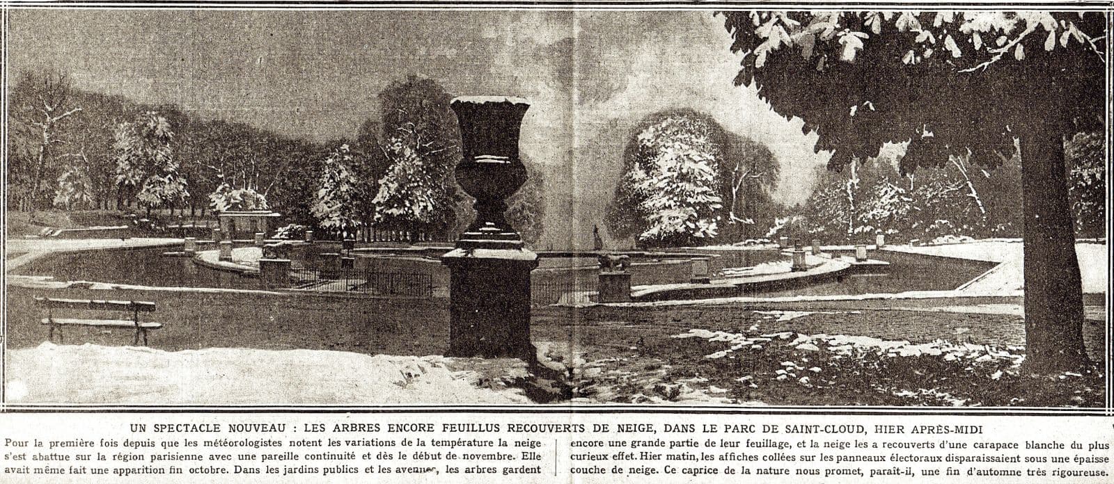 Image d'illustration pour Chronique des débuts novembre froids et neigeux