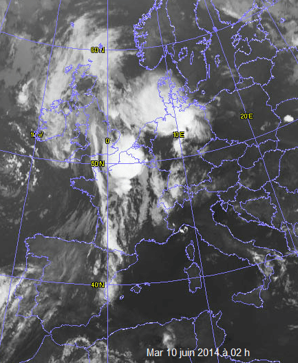 Image d'illustration pour Orage de grêle violent sur Essonne, Paris, Seine et Marne - énormes grêlons