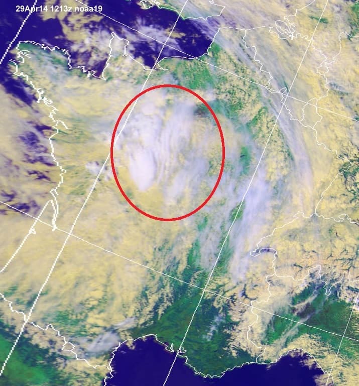Image d'illustration pour Fortes pluies et quelques inondations entre Loiret et Seine et Marne