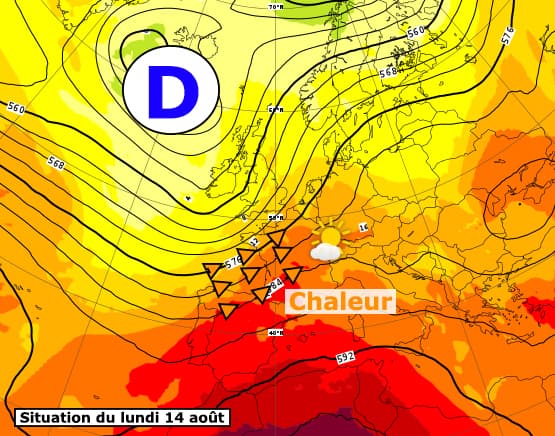 Image d'illustration pour Une journée de chaleur... avant les orages 