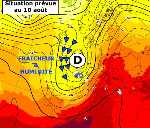 Image d'illustration pour Pluie, vent et fraicheur à partir de mardi ! 