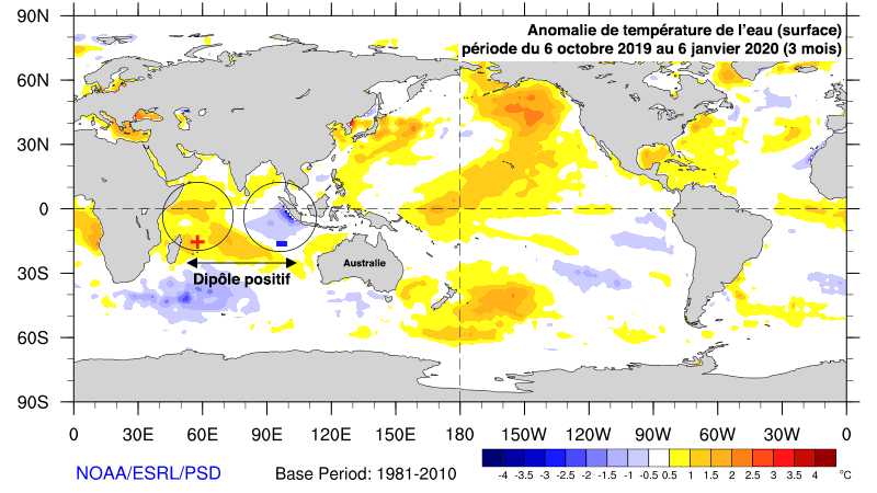 Image d'illustration pour Incendies dévastateurs en Australie : la responsabilité de l'océan Indien