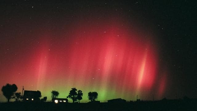 Image d'illustration pour Tempête solaire - des aurores boréales jusqu'en France?