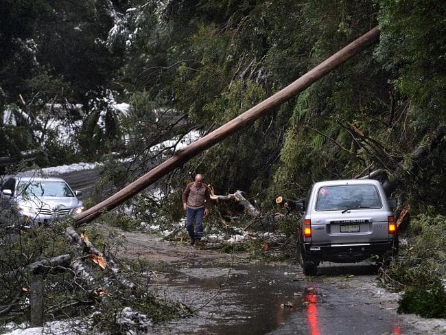 Image d'illustration pour Tempête et fortes chutes de neige sur l'Etats de Victoria en Australie