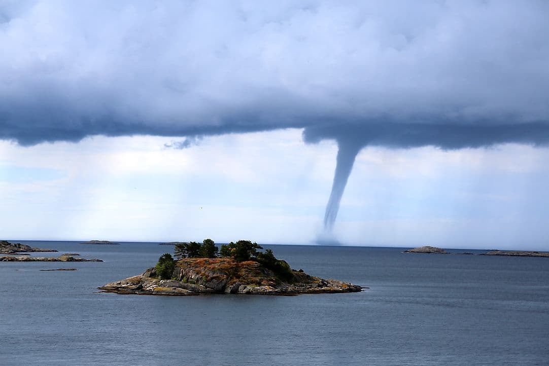 Image d'illustration pour Quatre trombes simultanées en Norvège