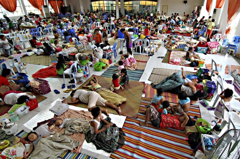 Image d'illustration pour Le typhon Hagupit (ou Ruby) traverse les Philippines