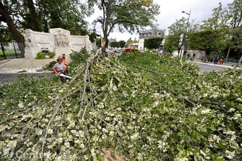 Image d'illustration pour Coup de vent : Bilan du passage de la dépression Hans
