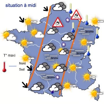 FIN DE LA VAGUE DE FROID