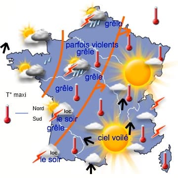 Vers des chaleurs moins excessives et des orages moins violents