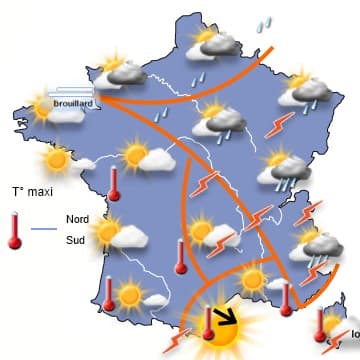Un début de semaine de nouveau assez pluvieux et frais dans l'Est