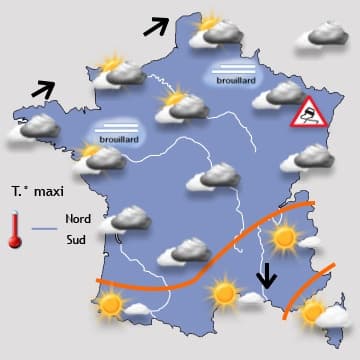 Retour de la pluie et de la douceur 