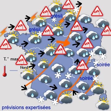 Pas d'accalmie durable avant le 10 mars... 