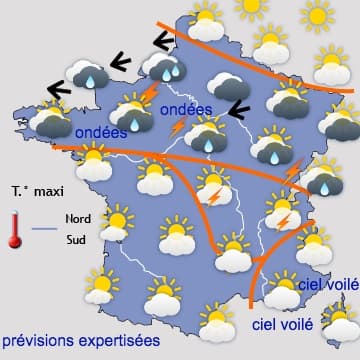 Beau temps généralisé jusqu'à vendredi 