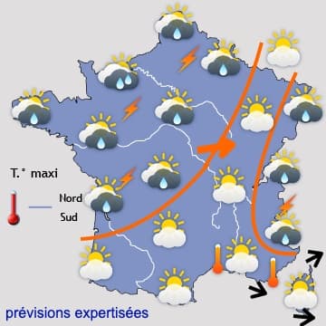 Nouveau coup de chaleur mais bien plus éphémère que le précédent 