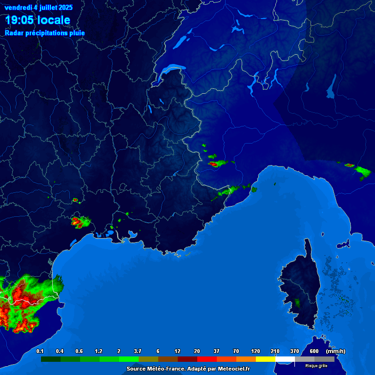 Image d'illustration pour Pluies et orages : premier épisode Méditerranéen de la saison ce week-end