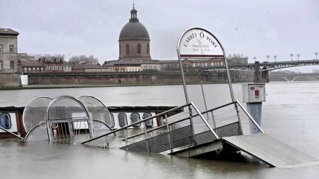 Image d'illustration pour Inondations majeures dans le Sud-Ouest du 24 janvier au 6 février