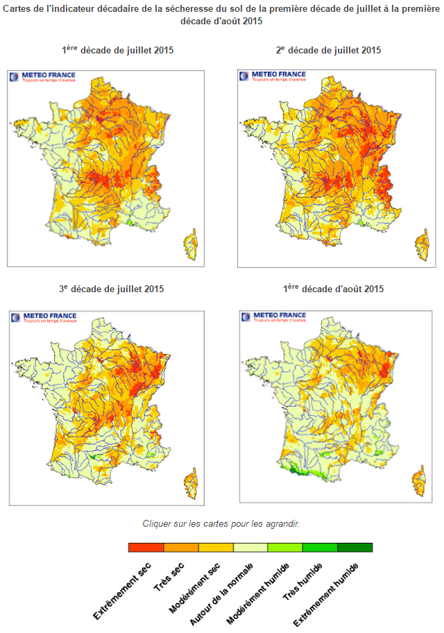 Image d'illustration pour Des sols un peu moins secs mais des arrêtés sécheresse maintenus
