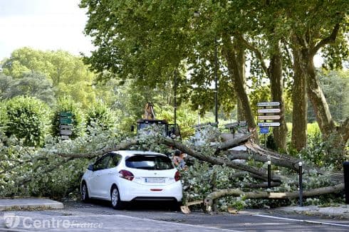 Image d'illustration pour Coup de vent : Bilan du passage de la dépression Hans