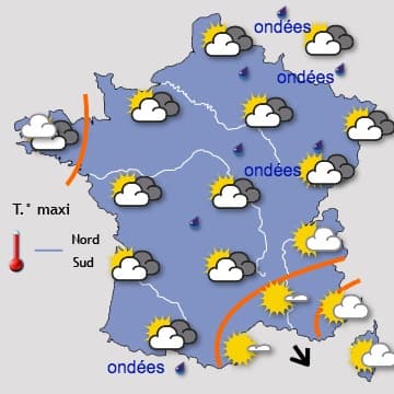 Mercredi pluvieux - incertitude pour ce week-end