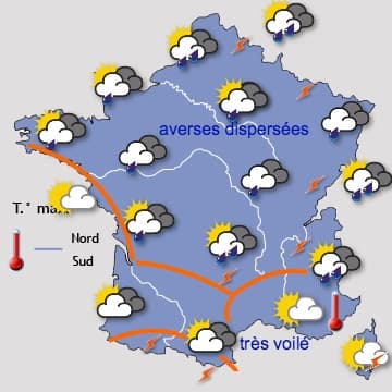 Un temps très instable