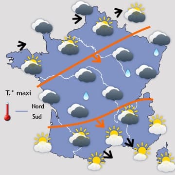 Une semaine placée sous le signe des averses mais pas toujours...