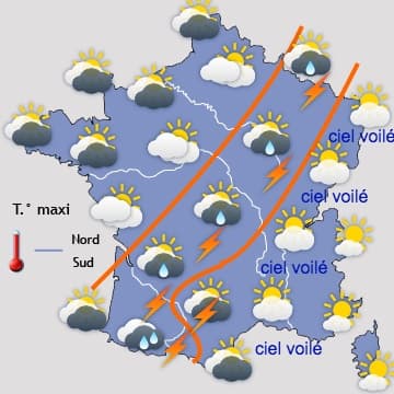 Nouvelle remontée des températures jusqu'à vendredi.