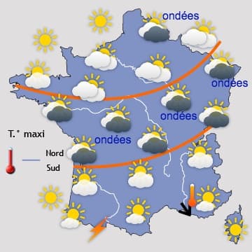 Retour temporaire de la chaleur