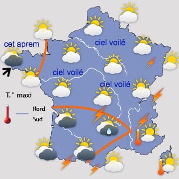 Début d'une periode plus stable à partir de dimanche