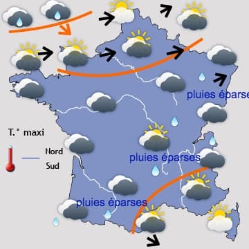Nouvelles baisses des températures