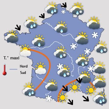 Un froid humide d'origine polaire s'impose